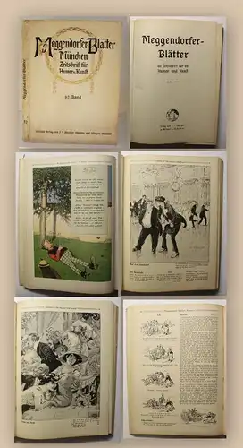 Meggendorfer Blätter Zeitschrift für Humor und Kunst 1913 92. Band xy