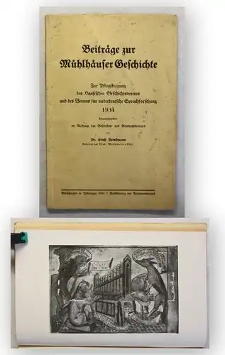 Brinkmann Beiträge zur Mühlhäuser Geschichte 1934 Ortskunde Geschichte Thüringen