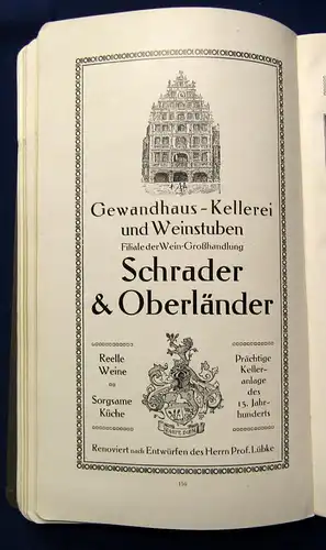 Sattler Führer durch Braunschweig 1911 Mit Stadtkarte u. Theaterplänen Guide js