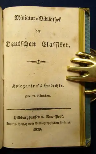 Anthologie aus den Werken Friedrich Leopolds Grafen zu Stolberg 1830 4 in 1 js