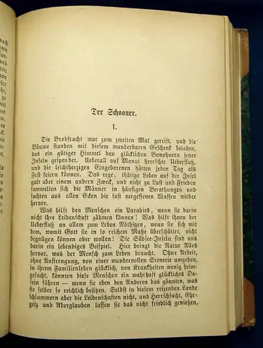 Gerstäcker Gesammelte Schriften Inselwelt um 1870 Belletristik mb