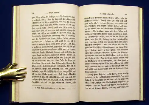 Strauß Die Halben und die Ganzen Eine Streitschrift 1865 Geschichte mb