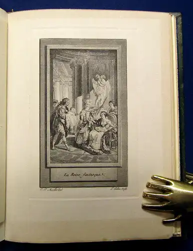 Lorme Märchen von Jean Jacques Rousseau 1920 Literatur mit 4 Kupfern der Zeit mb