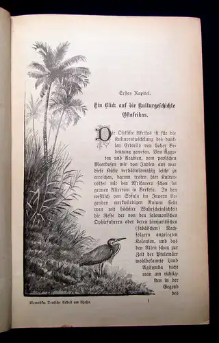 Merensky Deutsche Arbeit am Njassa Deutsch-Ostafrika 1894 Geschichte mb