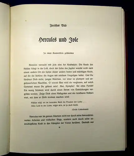 Hancarville, Pierre d'. Denkmäler des Geheimkults der römischen Damen um 1905  m