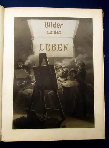 Varia Düsseldorfer Künstler-Album 1857, 7 Jg. mit artistischen Beiträgen  js