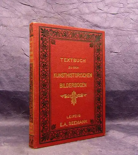 Textbuch zu Seemanns Kunsthistorischen Bilderbogen 1879 js