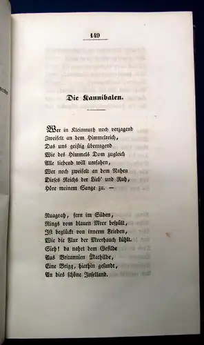 Wilhelm Müller Griechenlieder 1844 SELTEN Belletristik Klassiker Geschichte mb