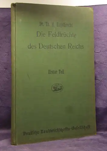 Engelbrecht Die Feldfrüchte des deutschen Reichs 1. Teil 41 Karten 1928 js