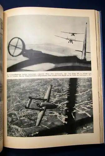 Faerber,Burda Fünfzig Jahre Motorflug 1953 Geschichte Technik Kunst js