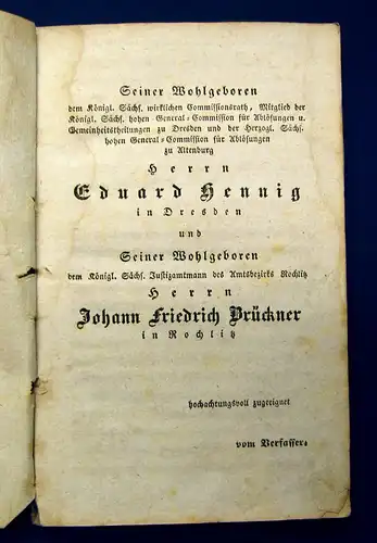 Schwanebeck Anleitung Ertrags-und Grundwerthschätzungen 1839 Altes Handwerk mb