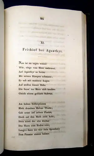 Tegner Die Frithiofs-Sage 1832 Literatur Sagen Geschichten Biedermeier Hldr mb