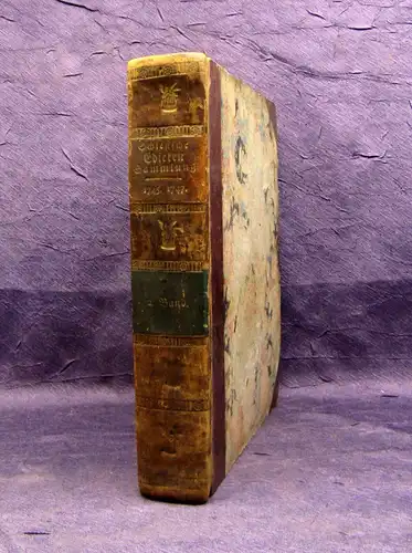 Schlesische Edicten Sammlung 1745-1747 Geschichte Theologie 2. Band apart mb