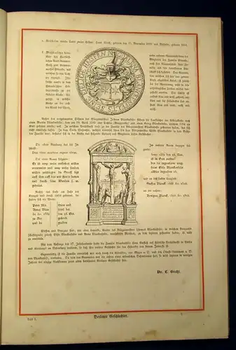 Berliner-Geschlechter,Denkmäler,Medaillen 3 Bde. 1873/1770 Chronik j