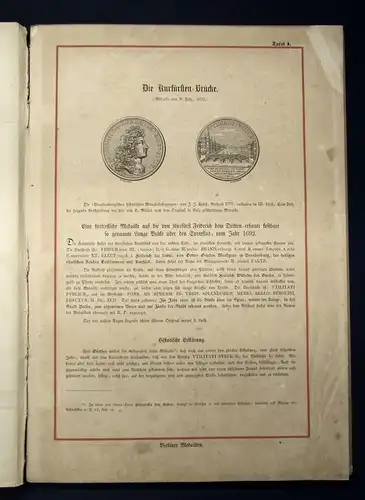 Berliner-Geschlechter,Denkmäler,Medaillen 3 Bde. 1873/1770 Chronik j