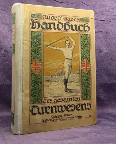 Gasch Handbuch des gesamten Turnwesens 1920 Sport Geschichte js