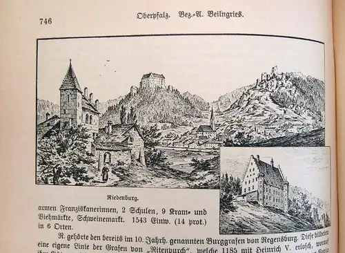 Götz Geographisch-Historisches Handbuch von Bayern 1.Bd 1895 Geschichte mb