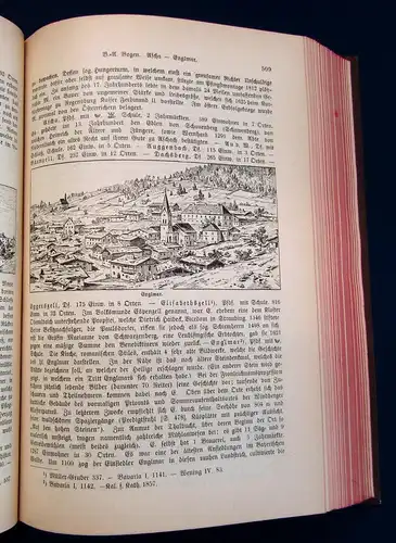 Götz Geographisch-Historisches Handbuch von Bayern 1.Bd 1895 Geschichte mb