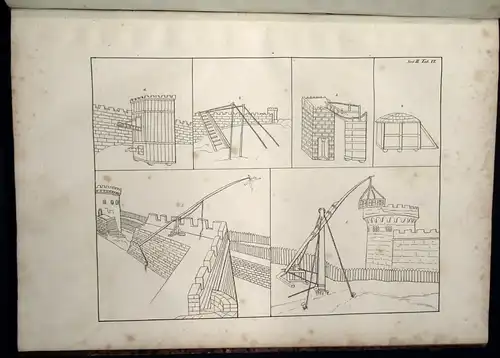 Kärcher Handzeichnungen Mythologie u. Archäologie 5 Hefte in 1, 1825 js