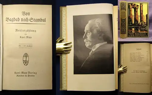 Karl May's Gesammelte Werke Bd.3 "Von Bagdad nach Stambul "Erzählung um 1925 js
