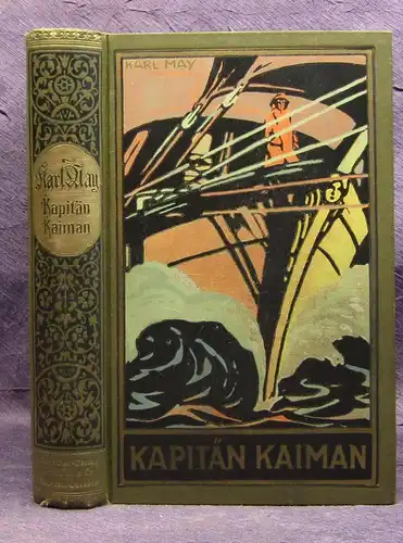 Karl May's Gesammelte Werke Bd.19 "Kapitän Kaiman" um 1933 Abenteuer js