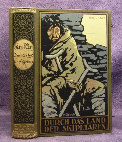 Karl May's Gesammelte Werke Bd. 5 "Durch das Land der Skipetaren" um 1930  js