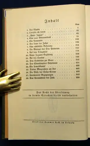 Karl May's Gesammelte Werke Bd. 39" Das Vermächtnis" um 1930 Erzählung  js