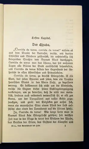 Karl May's Gesammelte Werke Bd. 39" Das Vermächtnis" um 1930 Erzählung  js