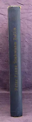 Stubmann Ballin Leben und Werk eines deutschen Reeders 1926 mit Abb. js