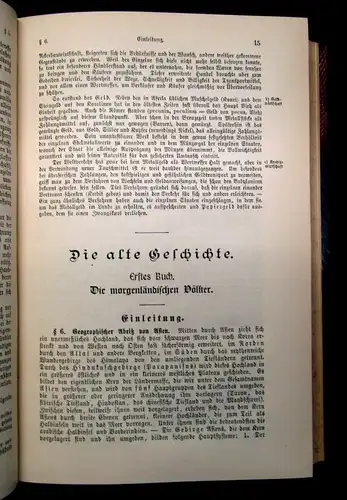 Weber Lehr- u. Handbuch der Weltgeschichte 4 Bde. sehr dekorativer Hldr. 1909 j