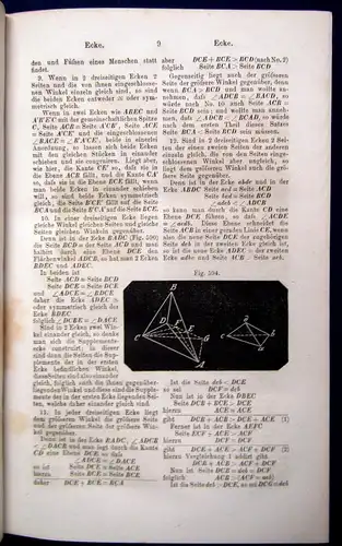 Hoffmann Mathematisches Wörterbuch Alphabetisch Mischauflage 1858-1861 js