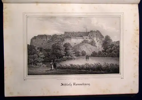 Saxonia Museum für Sächsische Vaterlandskunde 4. Band 65 Lithographien rar  js