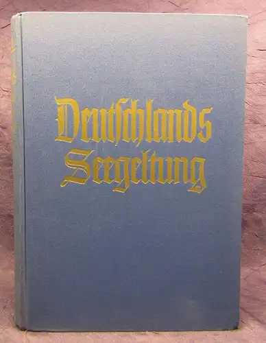 Loeff Deutschlands Seegeltung 1939 Germanischer Einbaum u. Vikingerschiff js