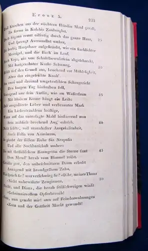 Voss Des Quintus Horatius Flaccus Werke 1.Bd. Oden und Episoden 1822 js