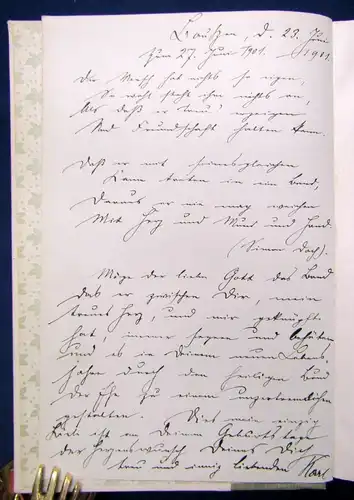 Rachel Elisa von der Recke Aufzeichnungen u. Briefe aus ihren Jugendtagen 1900 j