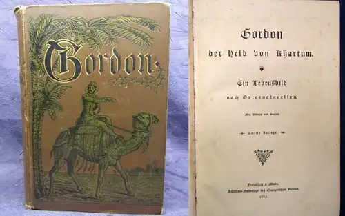 Gordon der Held von Khartum Ein Lebensbild nach Originalquellen 1885 js