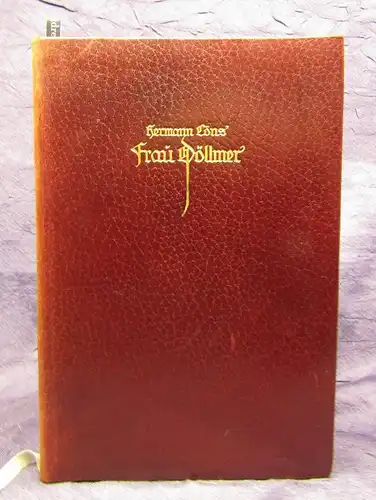 Leine Frau Döllmer Humoristisch-satirische Plaudereien Or.Ledereinband 1900 js