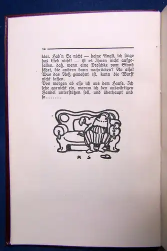 Leine Frau Döllmer Humoristisch-satirische Plaudereien Or.Ledereinband 1900 js