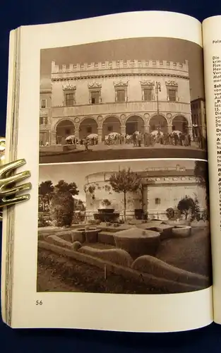 Reiseführer Riviera Adriatica mit Bildern Ravenna, Ancona um 1940 Reiseführer js