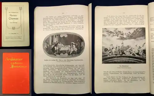Steinberger Das Königschloss Herren-Chiemsee 1906 Ortskunde Bayern Führer js