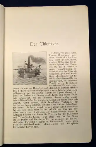 Steinberger Das Königschloss Herren-Chiemsee 1906 Ortskunde Bayern Führer js