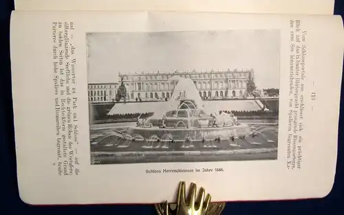 Steinberger Das Königschloss Herren-Chiemsee 1906 Ortskunde Bayern Führer js