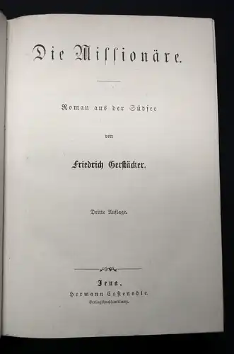 Gerstäcker, Friedrich Gesammelte Schriften Bd.27 Die Millionäre um 1900 js