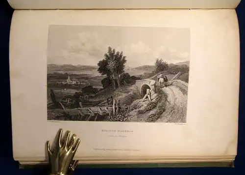 Stanfield Stanfield´s Coast Scenery 1844 England Ansichtenwerk Frankreich mb