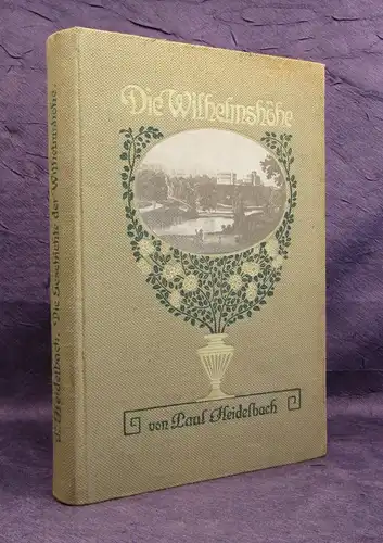 Heidelbach Die Geschichte der Wilhelmshöhe 92 Abbildungen Situationsplan 1909 js