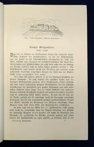 Heidelbach Die Geschichte der Wilhelmshöhe 92 Abbildungen Situationsplan 1909 js