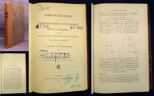 Rausenberger Lehrbuch d. Theorie der Periodischen Functionen 1884 Variablen js