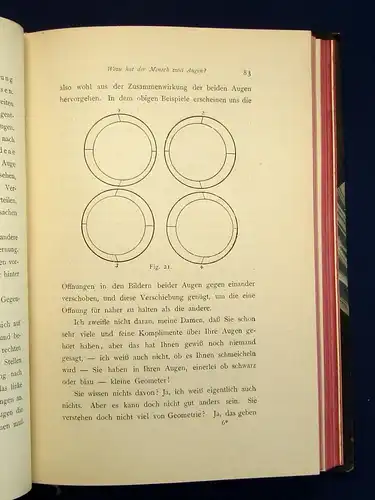 Mach Populär-Wissenschaftliche Vorlesungen 1903 60 Abbildungen Allg. Bildung js