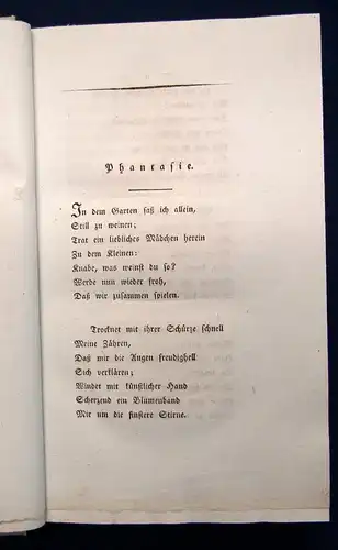 Gedichte von Wilhelm Hey 1816 EA Weltklassiker Belletristik Lyrik js