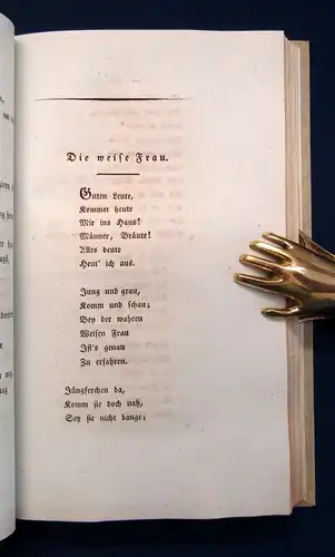 Gedichte von Wilhelm Hey 1816 EA Weltklassiker Belletristik Lyrik js